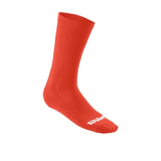 Wilson Tennissocke Crew Rush Pro fiestarot Herren - 1 Paar